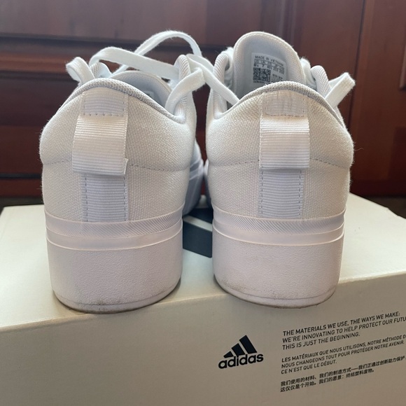 ADIDAS white platform sneakers - Picture 3 of 4